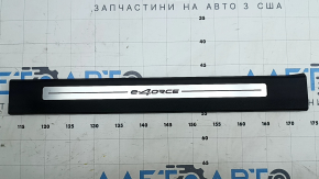 Накладка порога передняя правая Nissan Ariya 23-26 с хром вставкой E-4ORCE, царапины