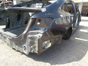 Четверть крыло задняя правая Honda Accord 18-22 под люк, на кузове, графит, тычка