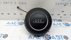 Подушка безопасности airbag в руль водительская Audi Q3 8U 15-18 черная