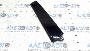 Ornament ușă laterală, spate stânga, Audi Q3 8U 15-18, negru lucios, lipit