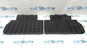 Set covorașe auto, cauciuc, Audi Q5 80A 18-25, negru