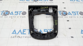Ornamente consolă centrală Audi Q3 8U 15-18, aluminiu, zgârieturi, lovituri