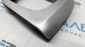 Ornamente consolă centrală Audi Q3 8U 15-18, aluminiu, zgârieturi, lovituri
