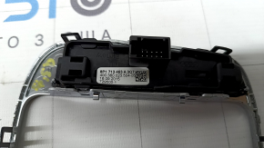 Capac schimbător de viteze Audi Q3 8U 15-18 cromat, cu găuri