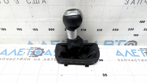 Buton transmisie automată Audi Q3 8U 15-18 piele neagră