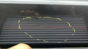 Ușă spate dreapta neagră Audi Q3 8U 15-18 grafit LX7R, lovituri