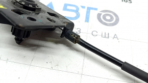 Manetă de deblocare capotă Porsche Macan 15-25 sub capotă cu cabluri, ruptură de împletitură, suport ruginit