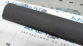 Ornament prag interior ușă, față stânga, Audi Q3 8U 15-18, negru, zgârieturi