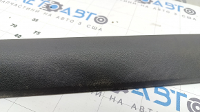 Ornament prag interior ușă, față dreapta, Audi Q3 8U 15-18, negru, zgârieturi