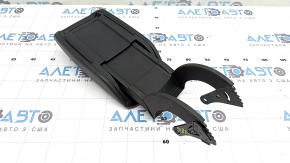 Cotiera Audi Q3 8U 15-18 din piele neagră, cu suport