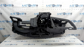 Торпедо передняя панель с AIRBAG Audi Q3 8U 15-18 черная