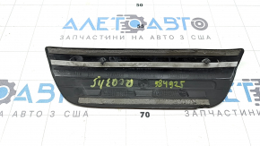 Ornament prag ușă spate stânga exterior Audi Q3 8U 15-18 negru, zgârieturi