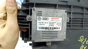 Фара передняя правая в сборе Audi Q3 8U 16-18 ксенон, под полировку, желтит DRL