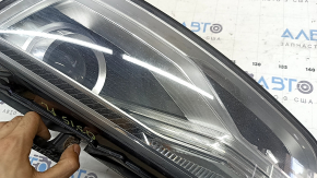 Ansamblu far față stânga Audi Q3 8U 16-18 xenon, lustruit, zgârieturi, lumini de zi îngălbenite