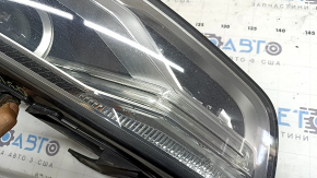 Ansamblu far față stânga Audi Q3 8U 16-18 xenon, lustruit, zgârieturi, lumini de zi îngălbenite
