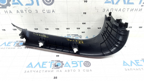 Ornament hayon dreapta pentru Hyundai Tucson 22-26, negru, element de fixare rupt
