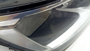 Фара передняя правая VW Tiguan 18-21 галоген, ДХО LED, песок