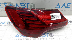 Фонарь внешний крыло левый Audi E-Tron 19-23 царапины, нет фрагмента