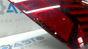 Фонарь внешний крыло левый Audi E-Tron 19-23 царапины, нет фрагмента