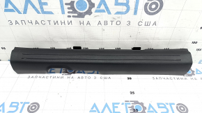 Ornament prag ușă stânga față interior Hyundai Tucson 22-24 negru, zgârieturi