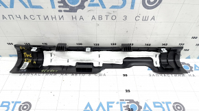 Ornament prag ușă stânga față interior Hyundai Tucson 22-24 negru, zgârieturi