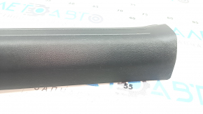 Ornament prag ușă stânga față interior Hyundai Tucson 22-24 negru, zgârieturi