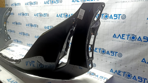 Bara față nefinisată Nissan Ariya 23-26 verde DAP, crăpată, găuri care nu sunt din fabrică