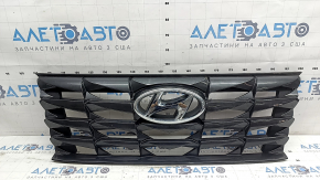 Решетка радиатора grill в сборе Hyundai Tucson 22-24 без камеры