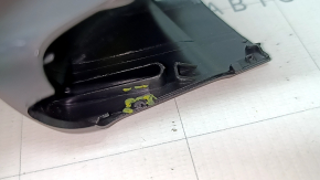 Capac oglindă interioară pentru VW Tiguan 18-23, negru, 2 piese, pentru senzor de ploaie, suport defect