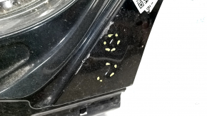 Aripă spate stângă la Ford Fusion mk5 13-20 neagră, lovituri, denivelări