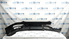 Bara spate goală, partea inferioară, Hyundai Tucson 22-24, fără senzori de parcare, structură, Coreea, îndoită, crăpată, zgârieturi, fragmente lipsă