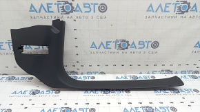 Ornament prag interior dreapta față Mercedes W167 GLE 350 450 20-26 gri închis, zgârieturi, necesită curățare, fără dop