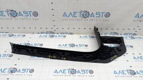 Ornament prag interior dreapta față Mercedes W167 GLE 350 450 20-26 gri închis, zgârieturi, necesită curățare, fără dop