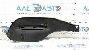 Grilă bara față stânga Mercedes W167 GLE 350 450 20-25, structură cromată, pentru senzori de parcare, zgârieturi