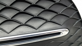 Grilă bara față stânga Mercedes W167 GLE 350 450 20-25, structură cromată, pentru senzori de parcare, zgârieturi