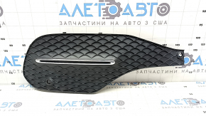 Grilă bara față dreapta Mercedes W167 GLE 350 450 20-23, structură cromată, pentru senzori de parcare