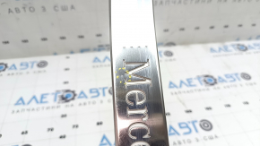 Накладка порога наружная задняя правая Mercedes W167 GLE 350 450 20-26 хром с подсветкой, тычка, царапины