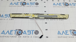Ornament prag ușă stânga față exterior Mercedes W167 GLE 350 450 20-26 cromat cu iluminare din spate, zgârieturi
