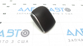 Подлокотник накладки центральной консоли Mercedes W167 GLE 20-24 кожа коричневая с хромом, тычки