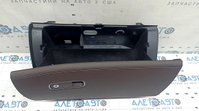 Перчаточный ящик, бардачок Mercedes W167 GLE 20-24 кожа коричневая, с замком, царапины