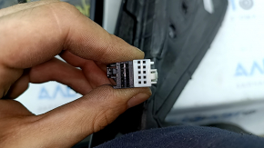 Oglindă laterală dreapta completă Mercedes W167 GLE 350 450 20-25 8+8+4 semnalizator, încălzit, iluminare spate, BSM, cameră, albă, ciobită