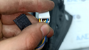 Oglindă laterală dreapta completă Mercedes W167 GLE 350 450 20-25 8+8+4 semnalizator, încălzit, iluminare spate, BSM, cameră, albă, ciobită