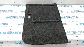 Covoraș portbagaj stânga față, din material textil, pentru VW Tiguan 18-24, negru, pentru 3 rânduri de scaune, crăpat, necesită curățare