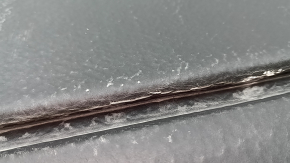 Covoraș portbagaj stânga față, din material textil, pentru VW Tiguan 18-24, negru, pentru 3 rânduri de scaune, crăpat, necesită curățare