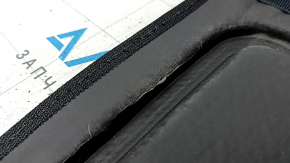 Covoraș portbagaj spate din material textil pentru VW Tiguan 18-24, negru, pentru 3 rânduri de scaune, crăpat, necesită curățare