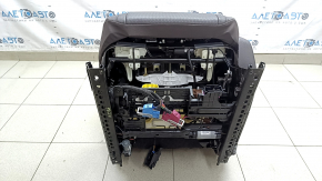 Scaun șofer Mercedes W167 GLE 350 450 20-23 cu airbag, electric cu memorie, încălzire, ventilație, masaj, piele maro, perforație