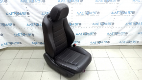Scaun pasager Mercedes W167 GLE 350 450 20-26 cu airbag, electric cu memorie, încălzire, ventilație, masaj, piele maro, perforație, fragment de suport lipsă