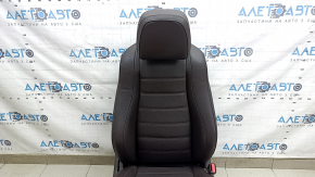 Scaun pasager Mercedes W167 GLE 350 450 20-26 cu airbag, electric cu memorie, încălzire, ventilație, masaj, piele maro, perforație, fragment de suport lipsă