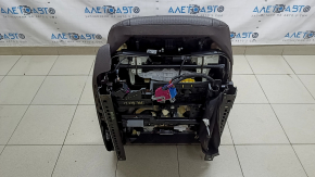 Scaun pasager Mercedes W167 GLE 350 450 20-26 cu airbag, electric cu memorie, încălzire, ventilație, masaj, piele maro, perforație, fragment de suport lipsă