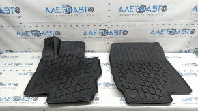 Set covorașe auto pentru Mercedes W167 GLE 350 450 20-23, cauciuc negru